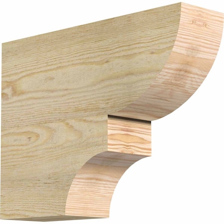Ekena Millwork Ridgewood Rough Sawn Rafter Tail, Douglas Fir, 4"W x 12"H x 16"L RFT04X12X16RID00RDF